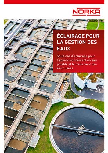 Éclairage pour la gestion des eaux