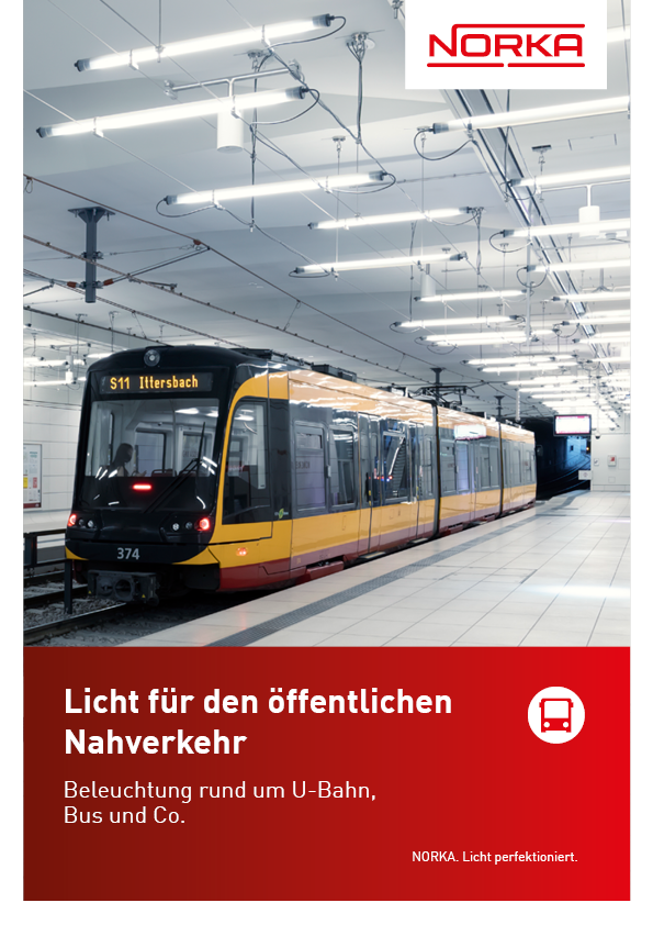 Licht für den öffentlichen Nahverkehr