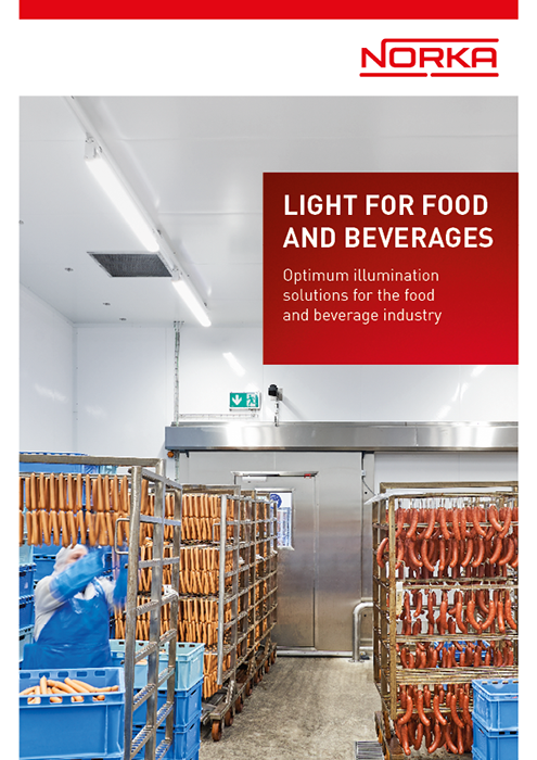 Light for food and beverages