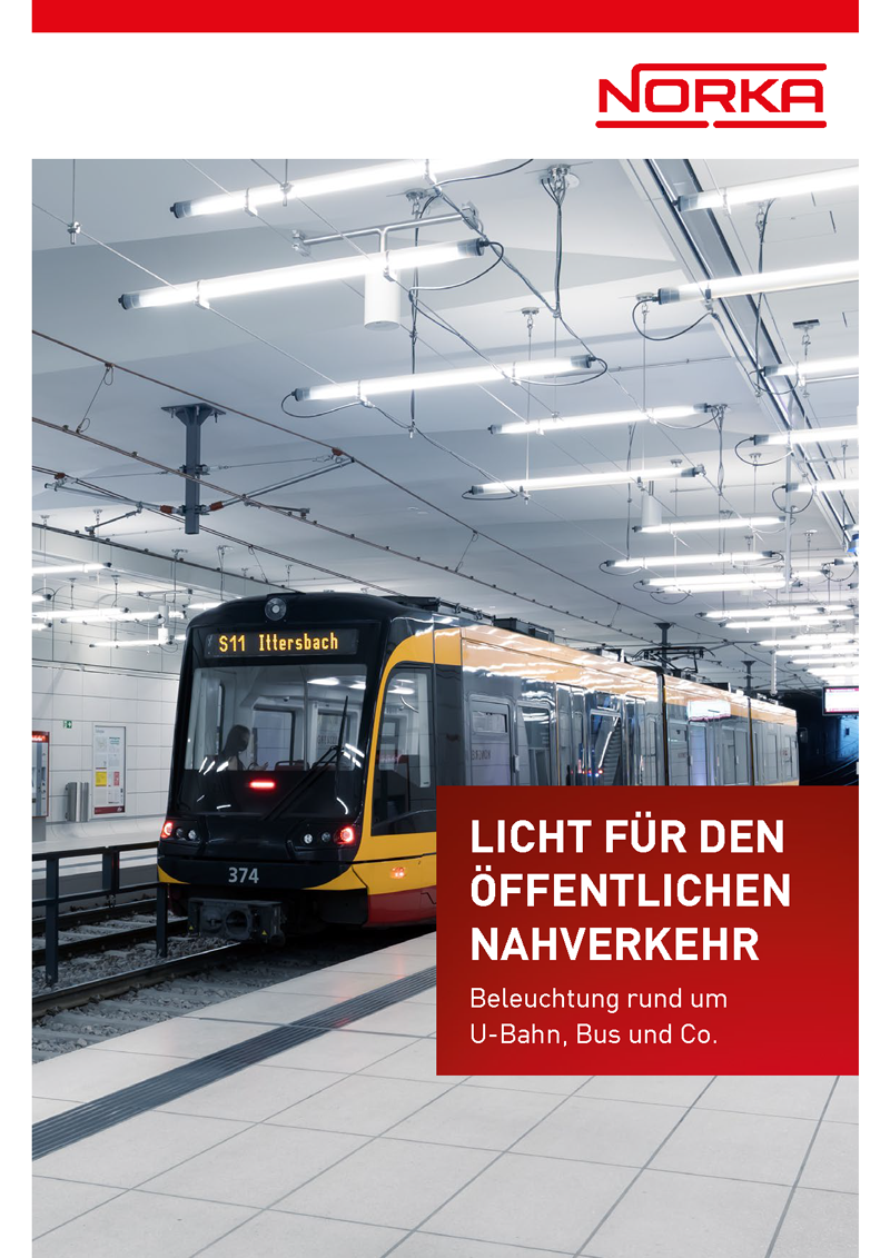 Licht für den öffentlichen Nahverkehr