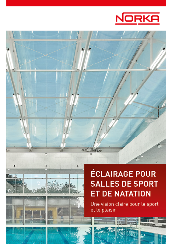 Éclairage pour salles de sport et de natation