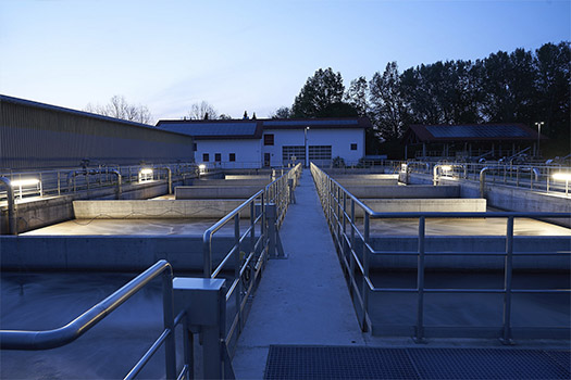 Sewage works