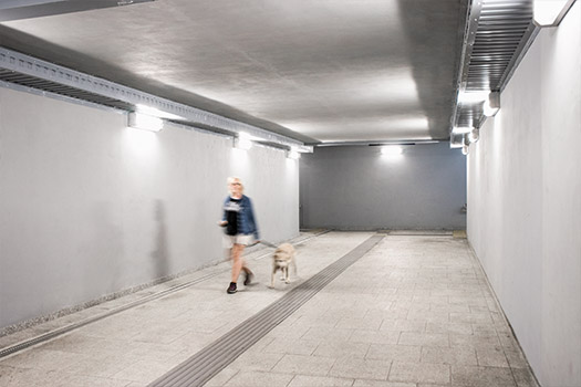 Pedestrian tunnel