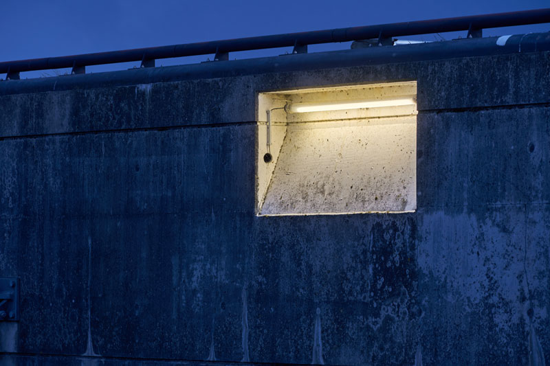 Port lighting for the Cuxhaven ferry terminal