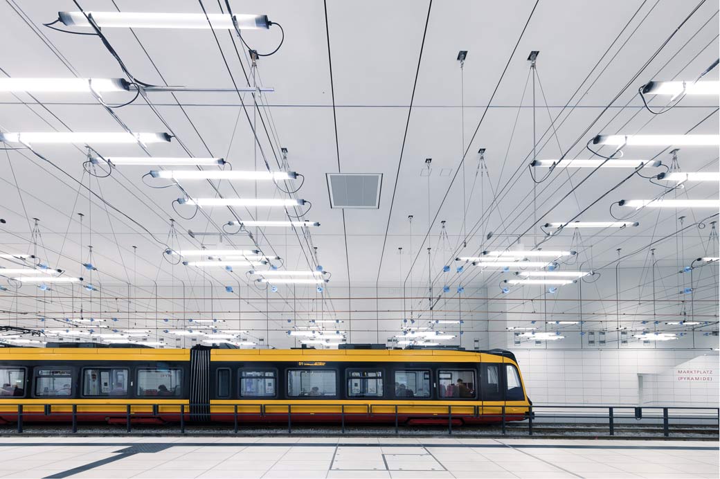 Energy-efficient LED lighting for Karlsruhe tram