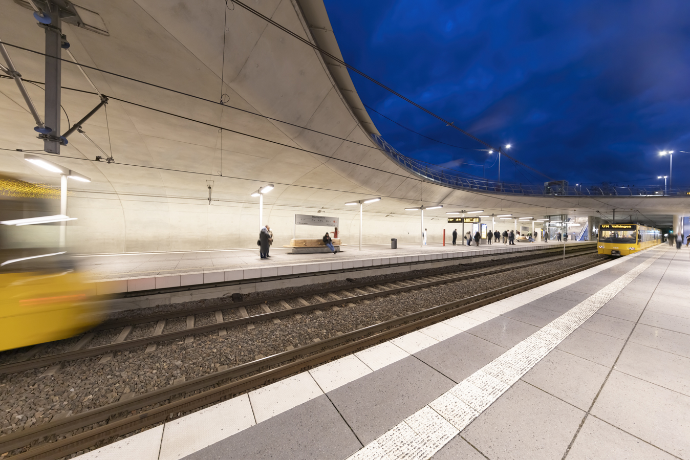 LED solutions for a modern luminaire concept – Stadtbahn stop Staatsgalerie Stuttgart