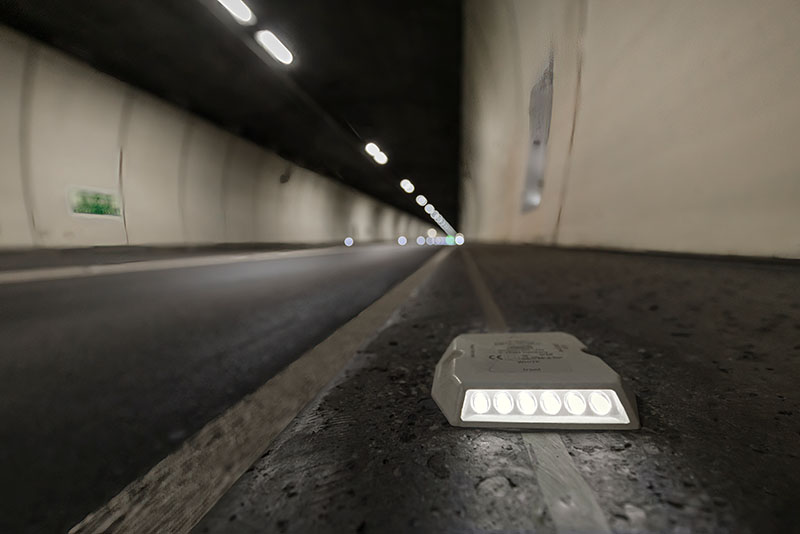 VERNO LINE in a tunnel