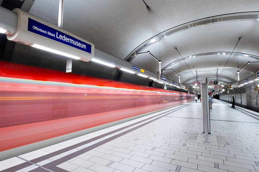 Trunking system in underground station