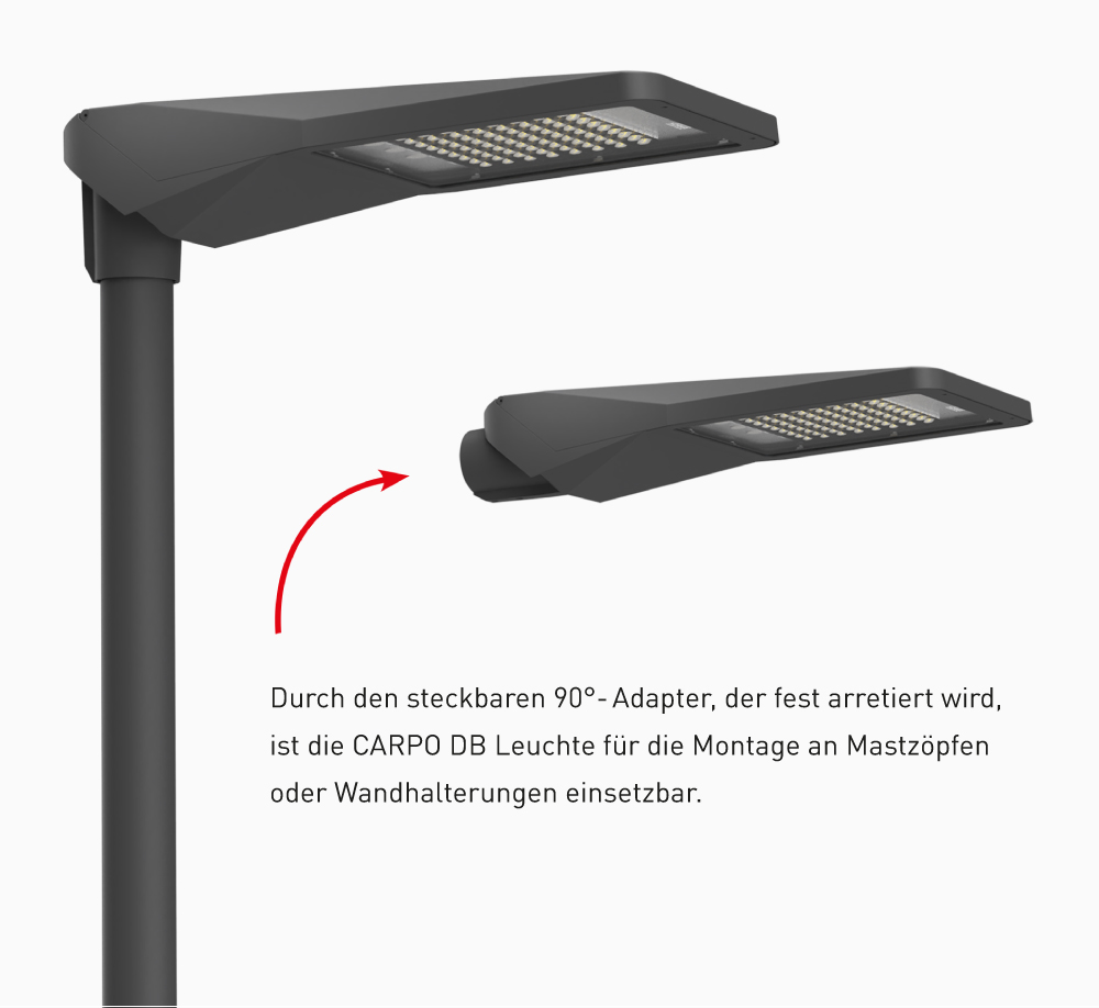 led mastleuchte carpo db