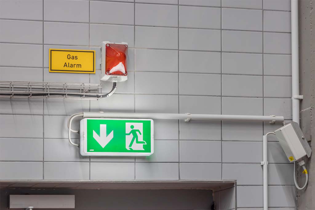 Emergency and signal luminaires